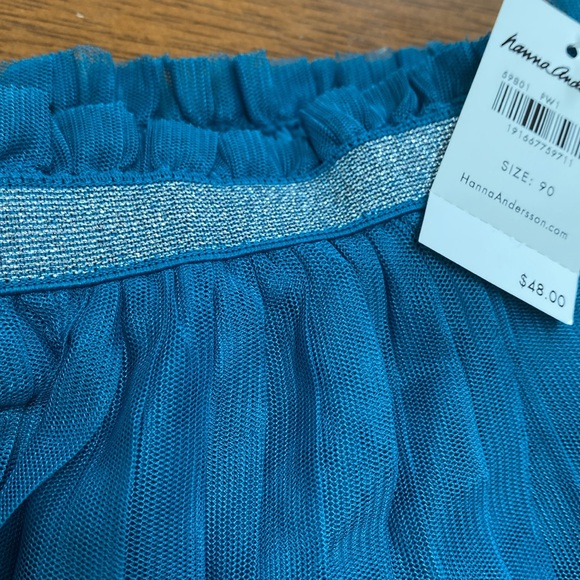 Adorable Hanna Andersson ocassion set in Teal Size 3 - Picture 4 of 8